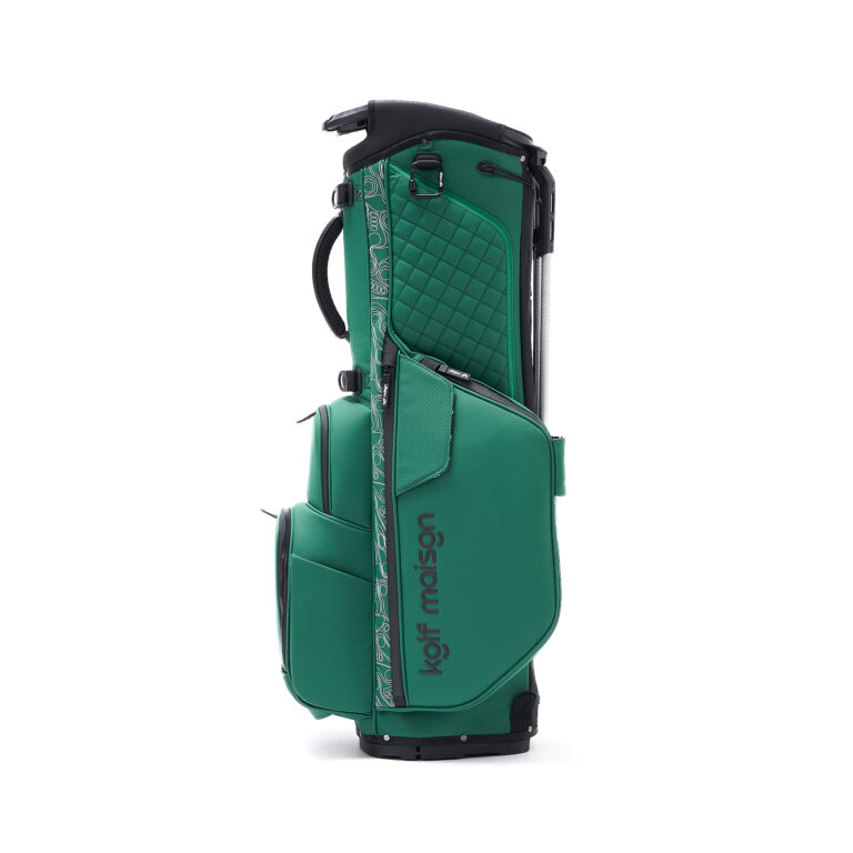 Paganica Golf Stand Bag G crafted from premium PU leather with elegant design.