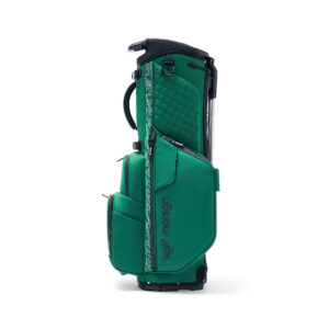 Luxury Paganica G Stand Bag in Green Souverain by Kolf Maison, showcasing premium craftsmanship and elegant design.