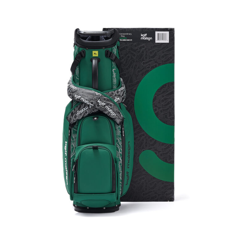 Luxury Kolf Maison Paganica Golf Stand Bag in premium PU leather