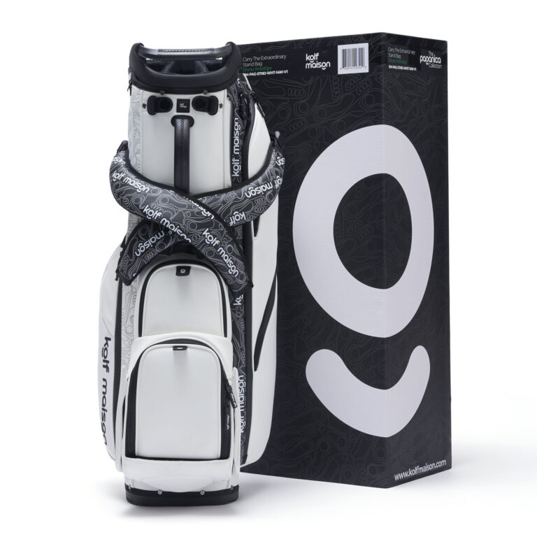 Kolf Maison Paganica Stand Bag in premium PU leather, designed for elegance and functionality.