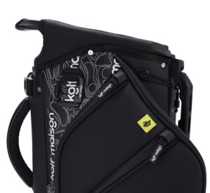 Kolf Maison Paganica Stand Bag in premium PU leather with dual straps