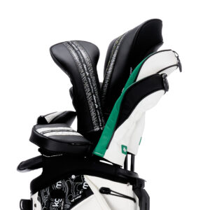 Paganica Stand Bag in premium PU leather with carbon fiber legs