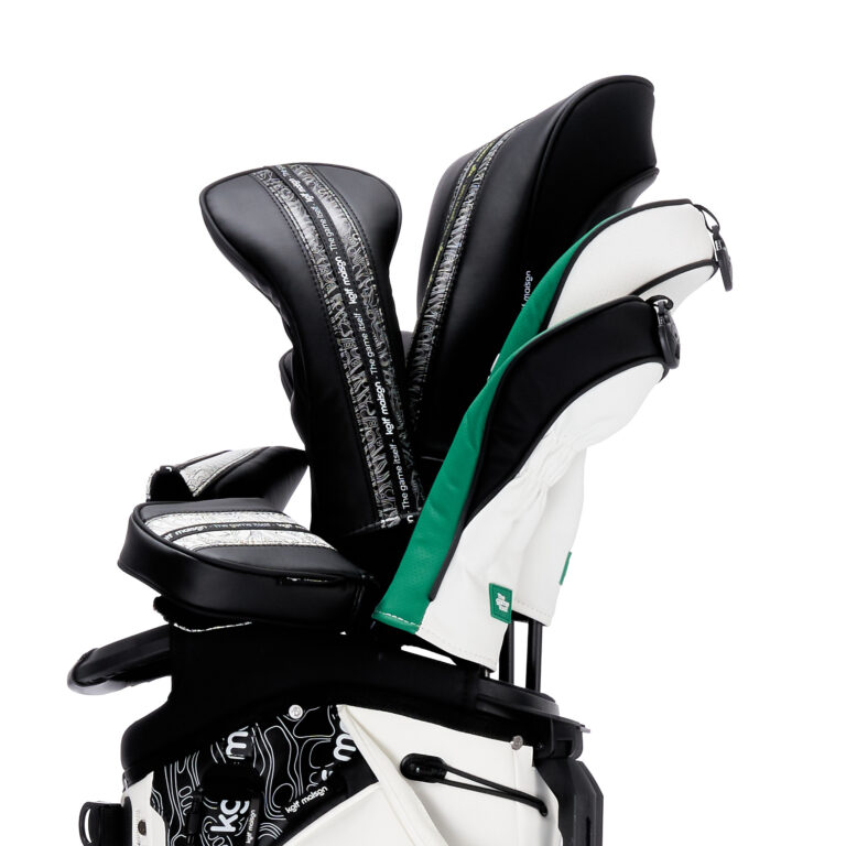 Paganica Stand Bag in premium PU leather with carbon fiber legs