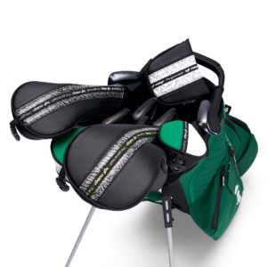 Luxury golf headcover set by Kolf Maison, crafted for unmatched refinement