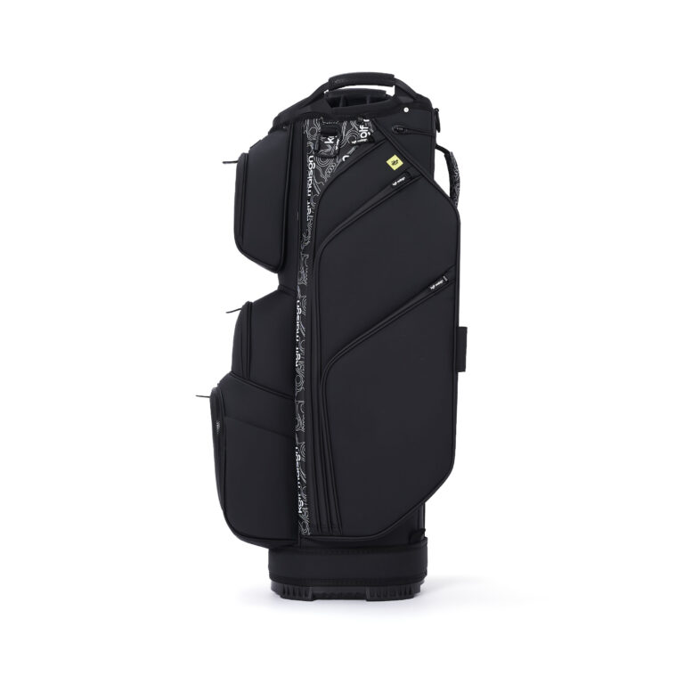 Kolf Maison Luxe Golf Cart Bag in premium PU leather with 14-way dividers