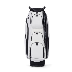 Kolf Maison Luxe Golf Cart Bag in premium PU leather with 14-way dividers