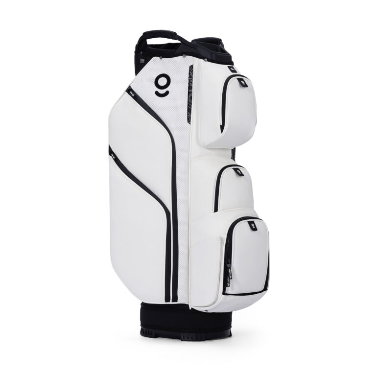 Kolf Maison Luxe Golf Cart Bag in premium PU leather with 14-way dividers
