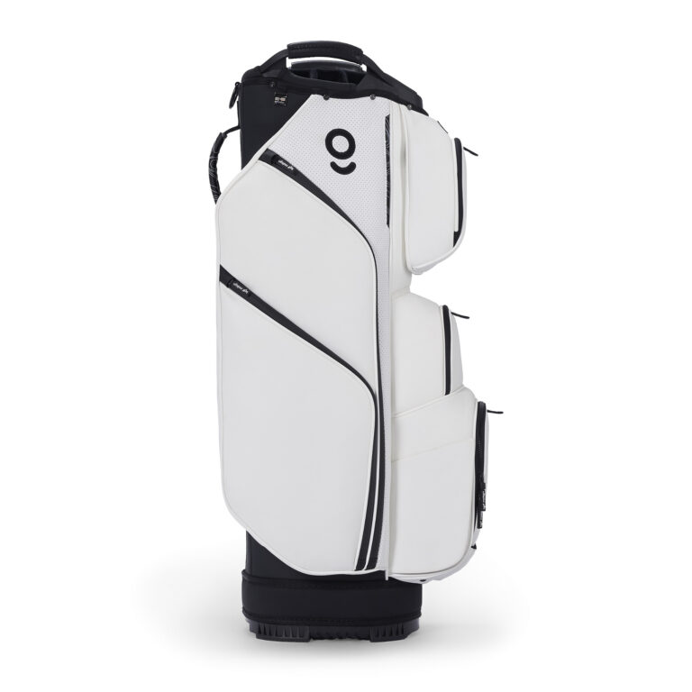 Kolf Maison Luxe Golf Cart Bag in premium PU leather with 14-way dividers