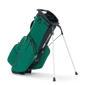 Luxury Kolf Maison Paganica G Stand Bag in Green Souverain with 14-way dividers