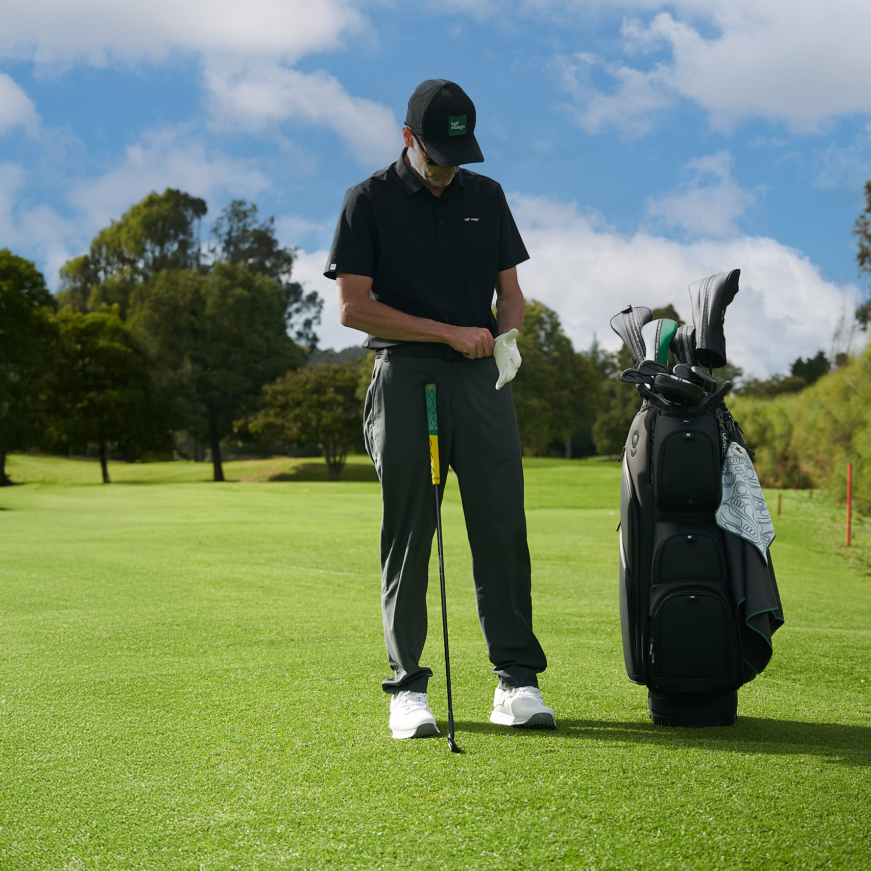 Kolf Maison Paganica Stand Bag in premium PU leather with matte finish