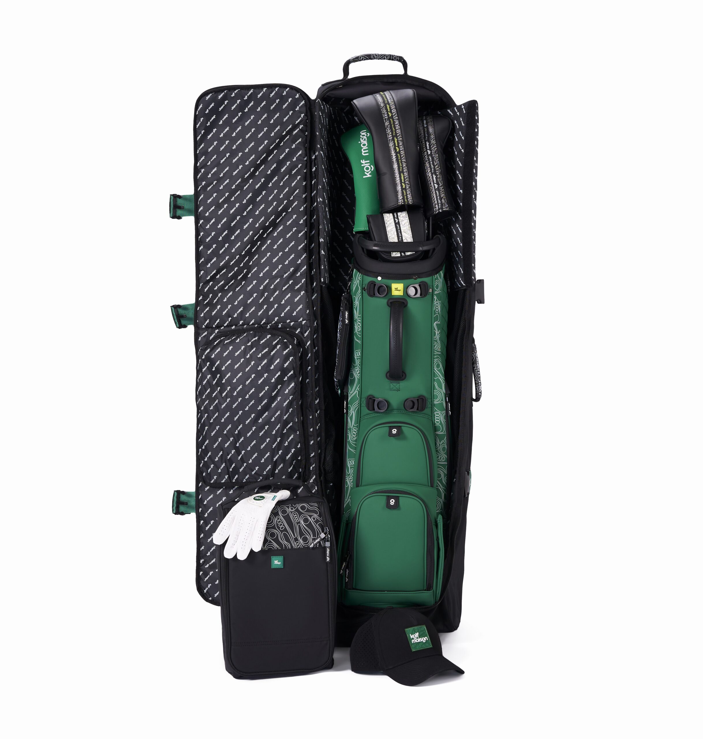 Premium Kolf Maison Luxe Golf Stand Bag with 14-way dividers