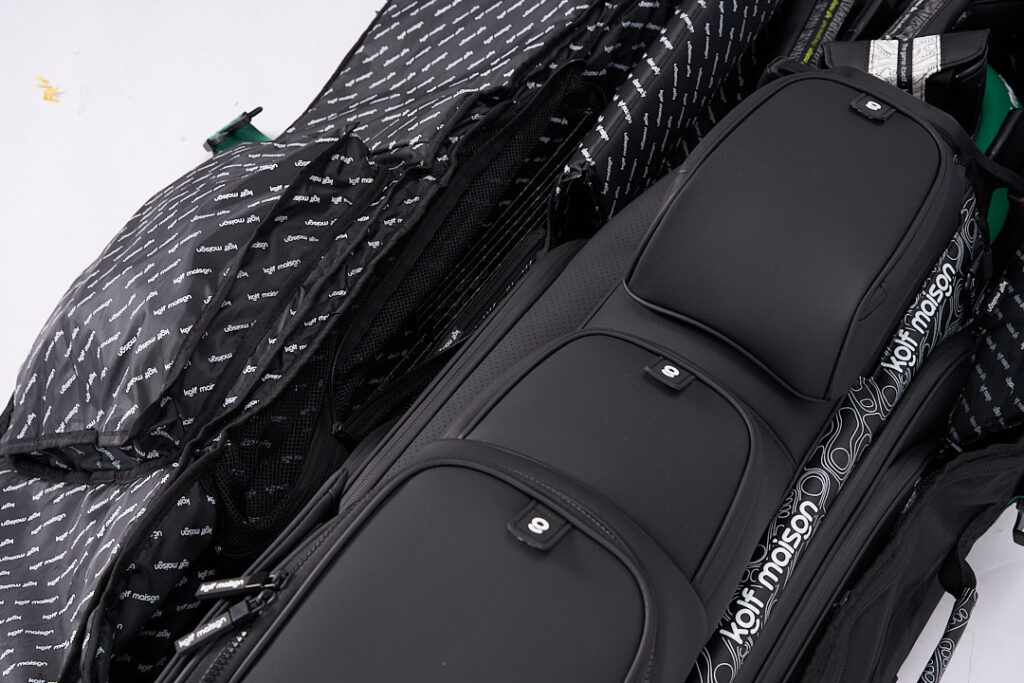 Artisan crafted golf bag by Kolf Maison