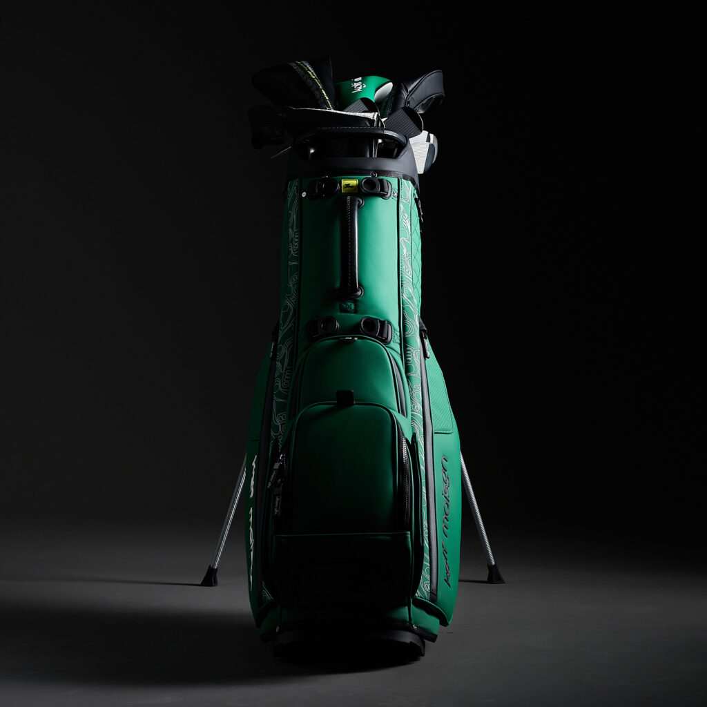 Luxury Kolf Maison Paganica G Stand Bag in Green Souverain, showcasing premium craftsmanship and minimalist design.