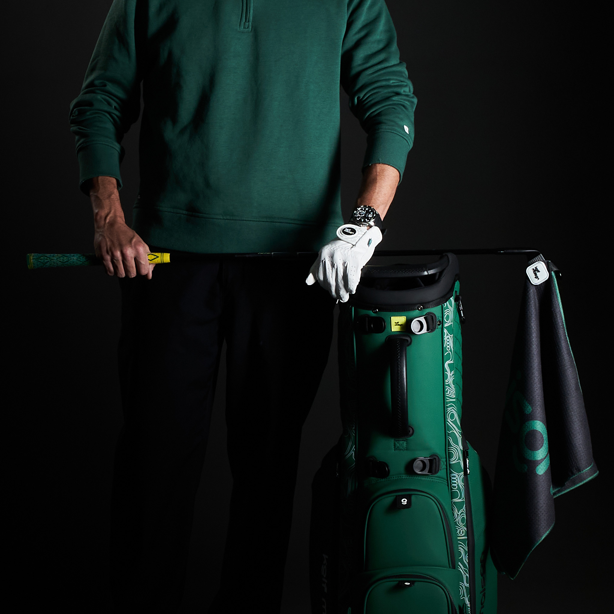 Kolf Maison Paganica Stand Bag in premium PU leather with matte finish