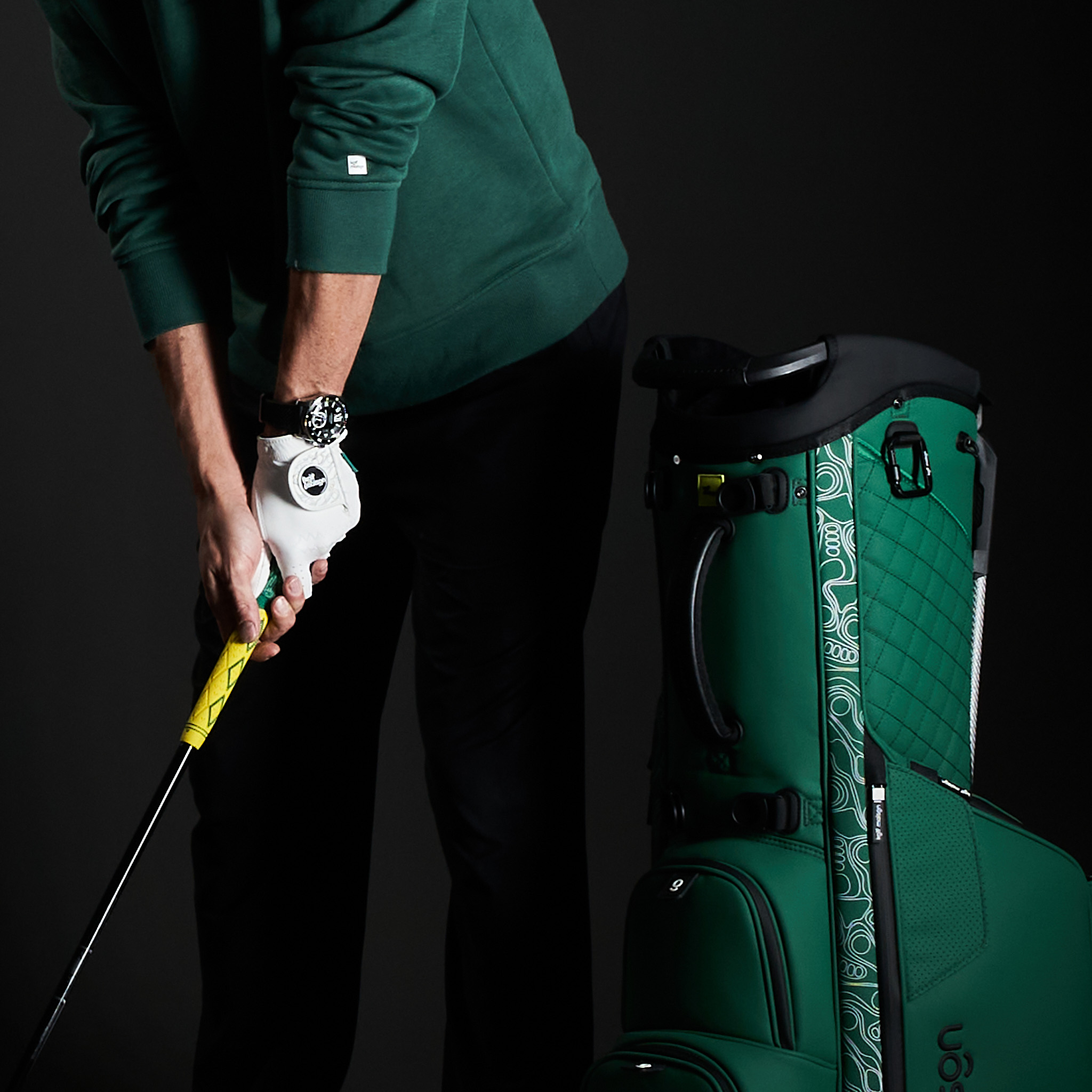 Kolf Maison Paganica Stand Bag in premium PU leather with matte finish