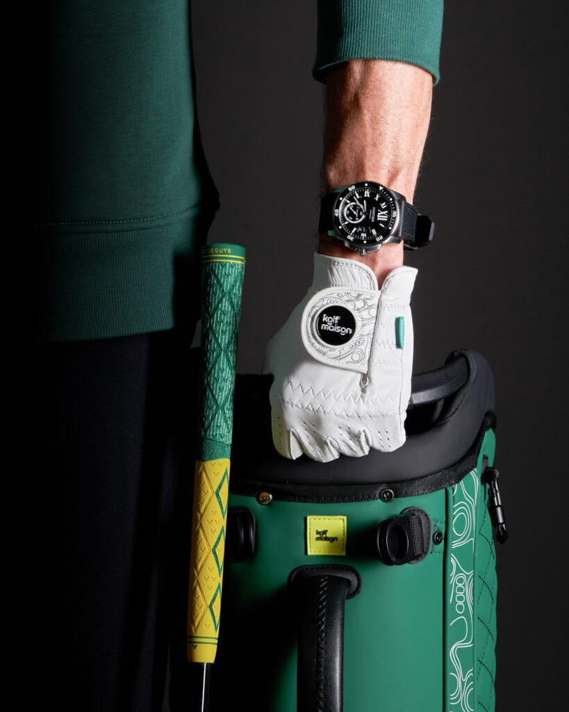 Kolf Maison's premium, individually numbered golf bag