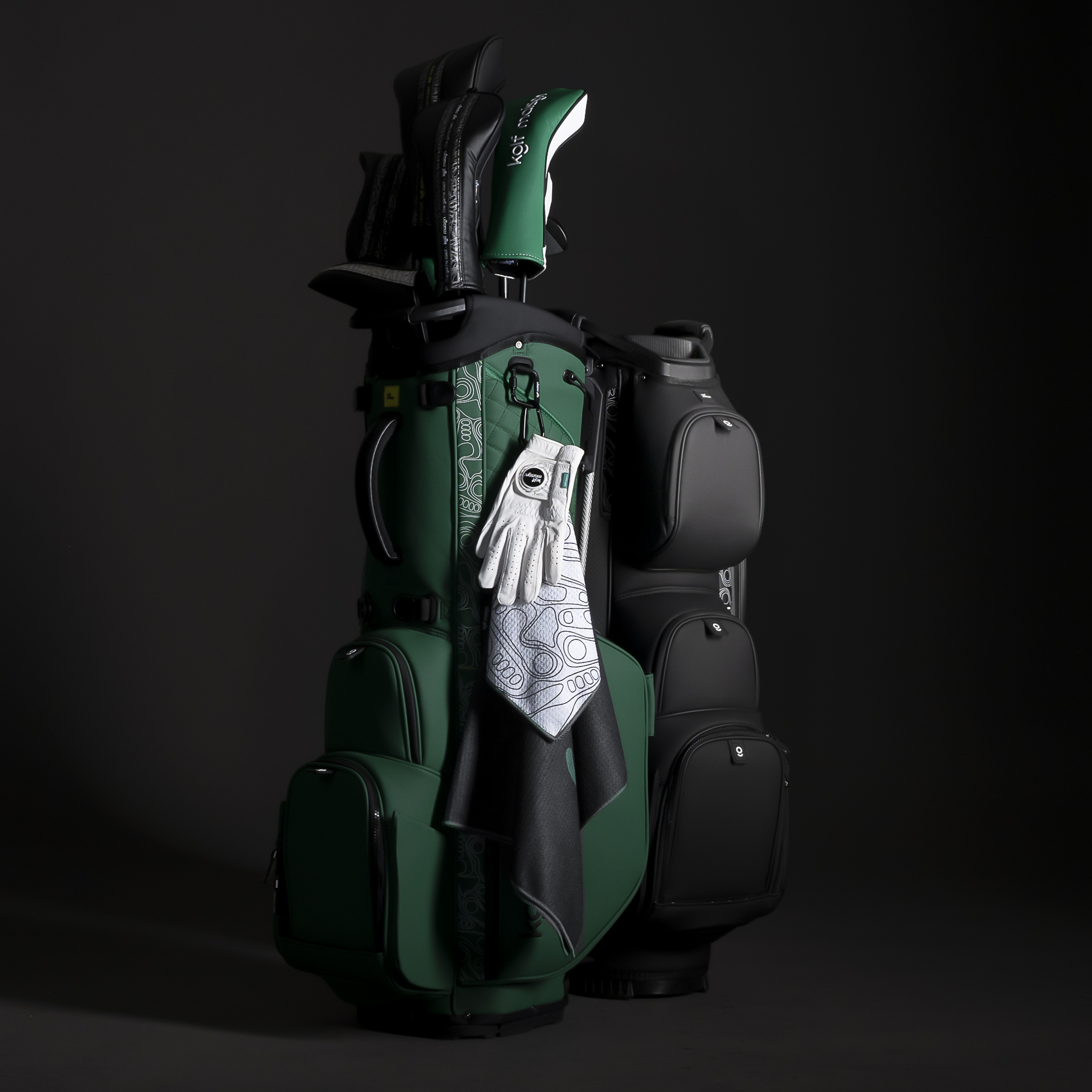 Kolf Maison Paganica Stand Bag crafted from premium PU leather with intelligent engineering.