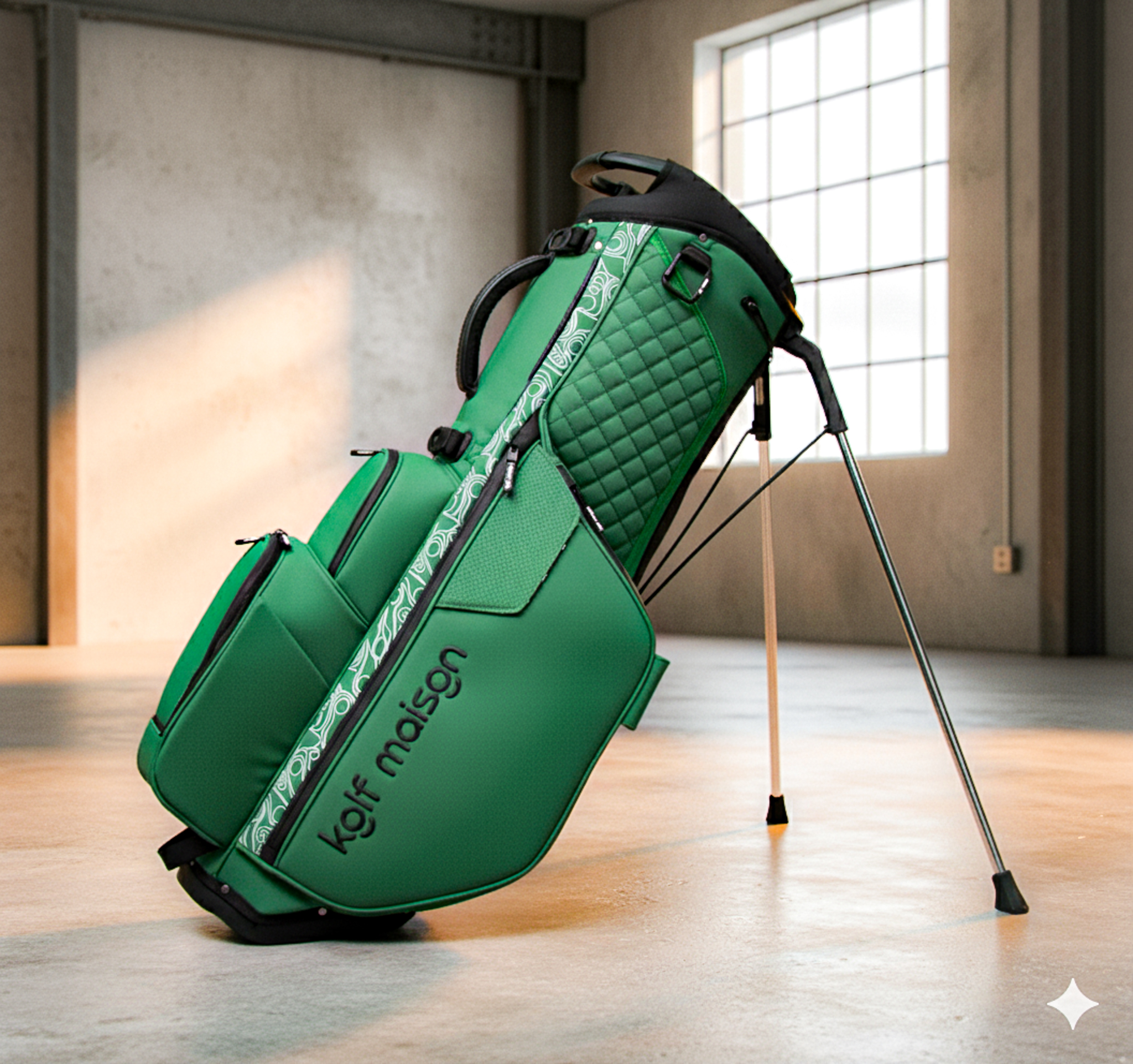 Premium, artisan-crafted Kolf Maison Gemini golf bag