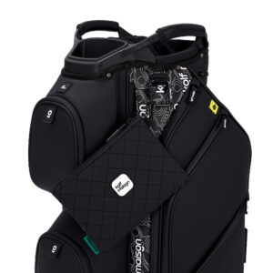 Luxury Paganica G Stand Bag in Green Souverain by Kolf Maison, showcasing exquisite craftsmanship.