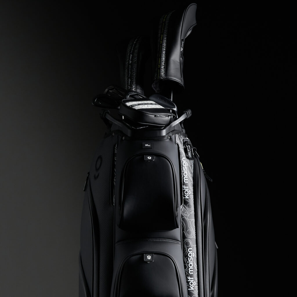 Luxury Kolf Maison Paganica G Stand Bag in Green Souverain with refined design and premium features.