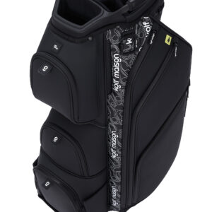 Kolf Maison Luxe Golf Cart Bag in premium PU leather with 14-way dividers