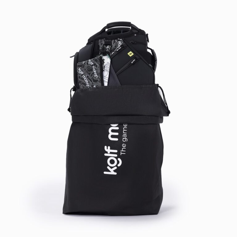 Premium Kolf Maison Luxe Golf Cart Bag with 14-way dividers in refined PU leather
