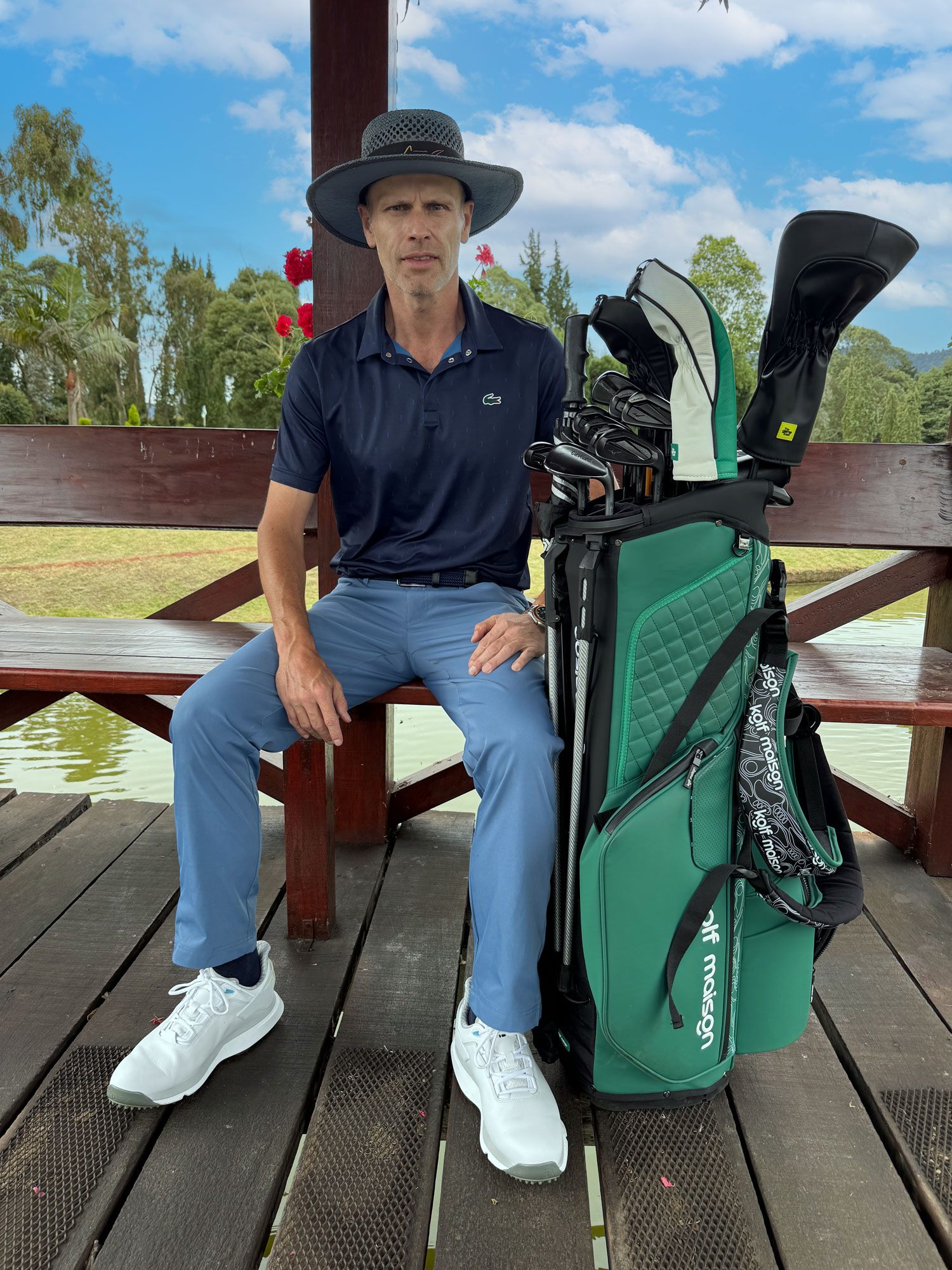 Kolf Maison Paganica Stand Bag in premium PU leather with matte finish