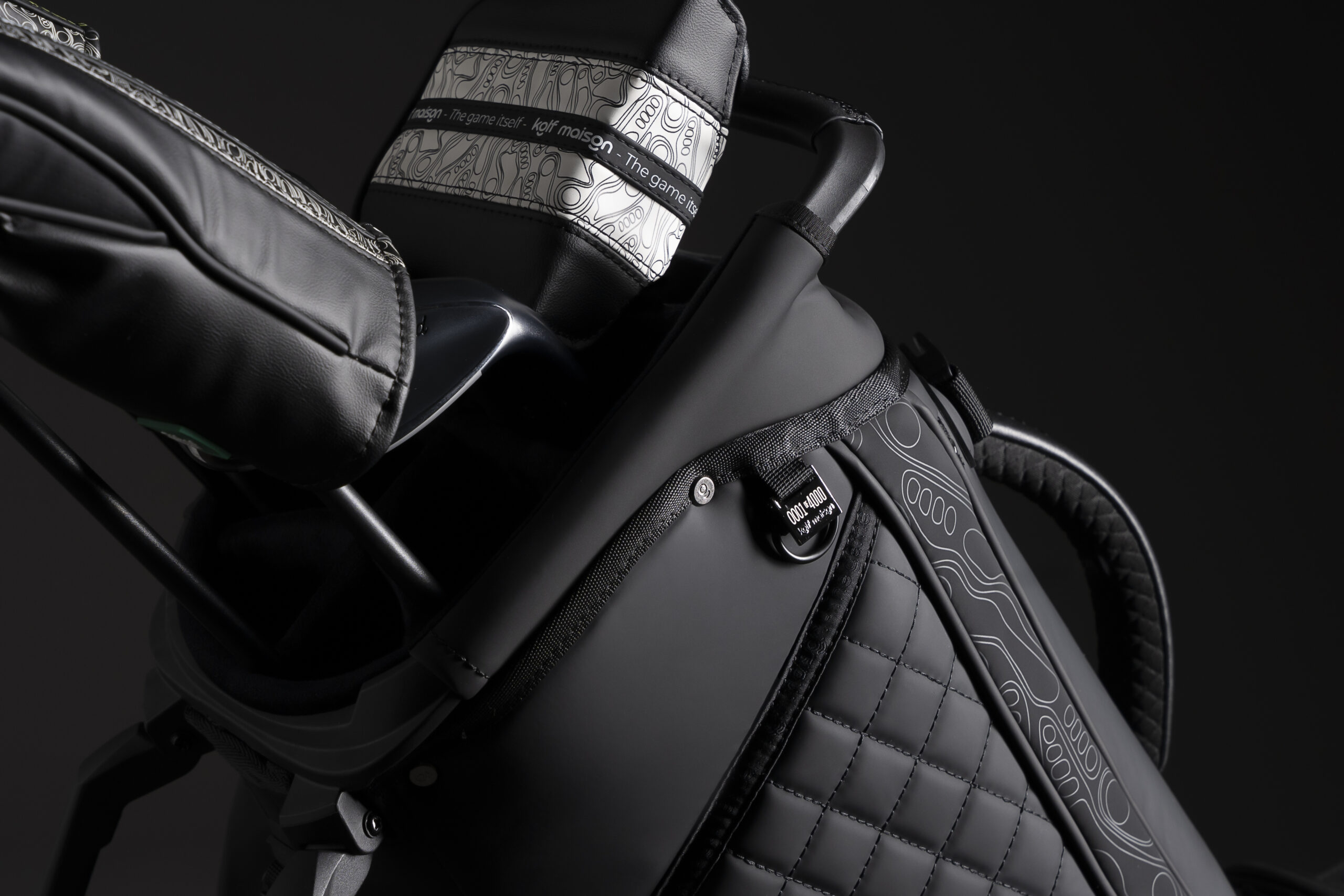 Kolf Maison Paganica Stand Bag in premium PU leather with matte finish